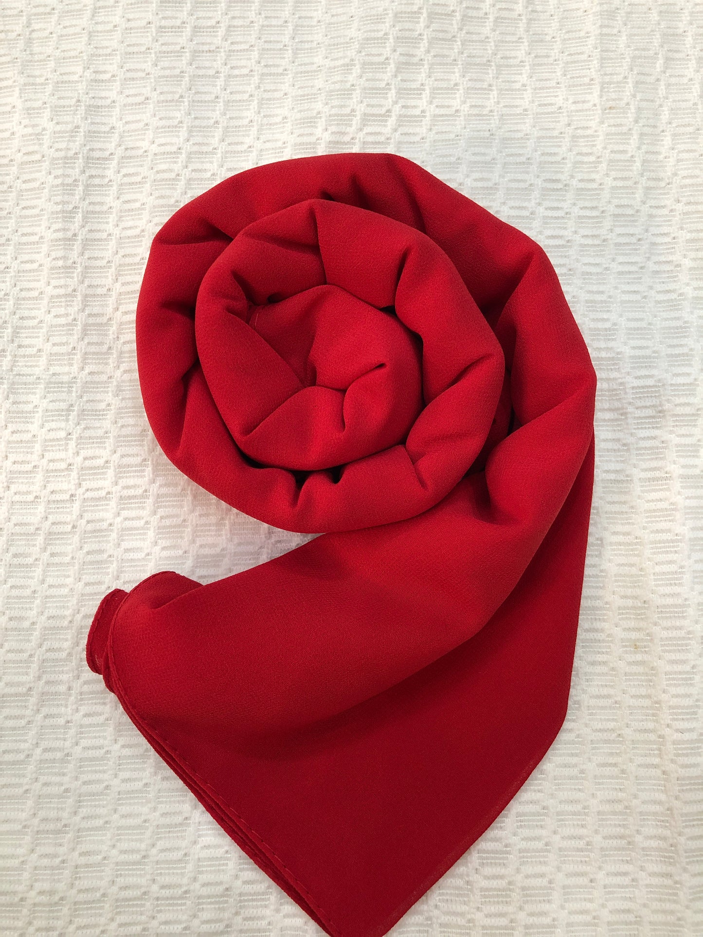 Shiffon Hijab - Red