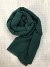 Shiffon Hijab - Dark Green