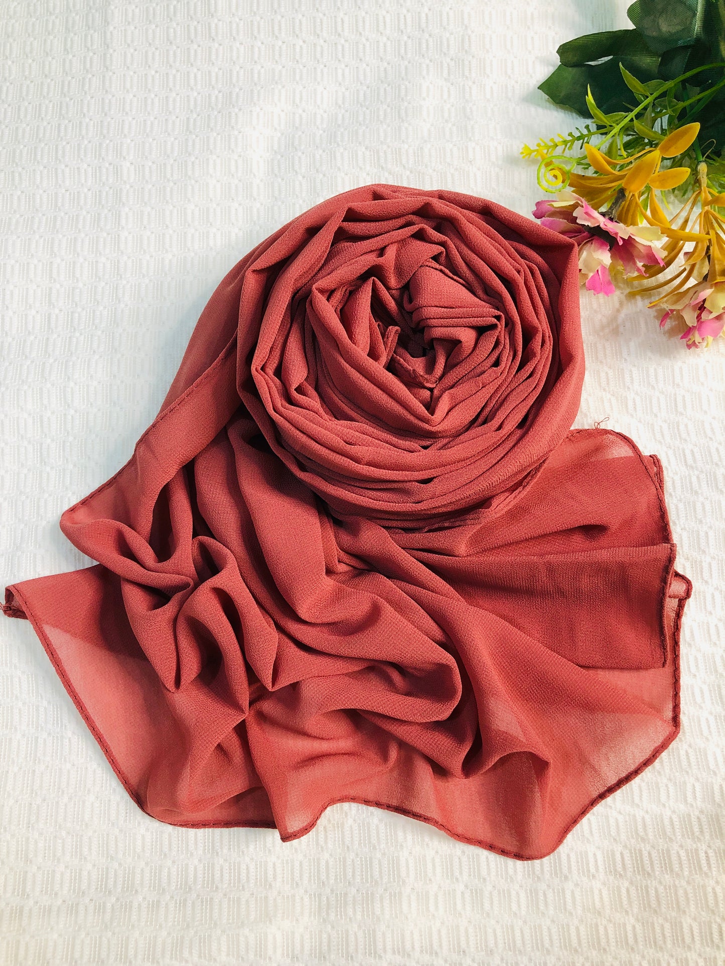 Shiffon Hijab - Peachy Pink