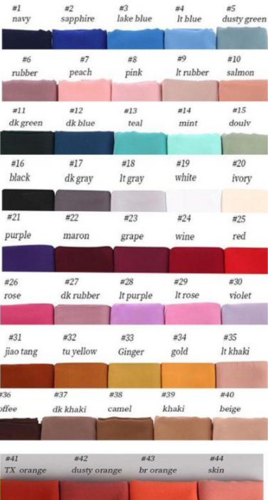 Hijab Set. Navy Blue