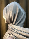 Velvet Silk Hijab - Beige