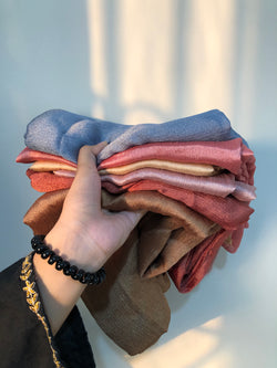 Solid Silk Hijab