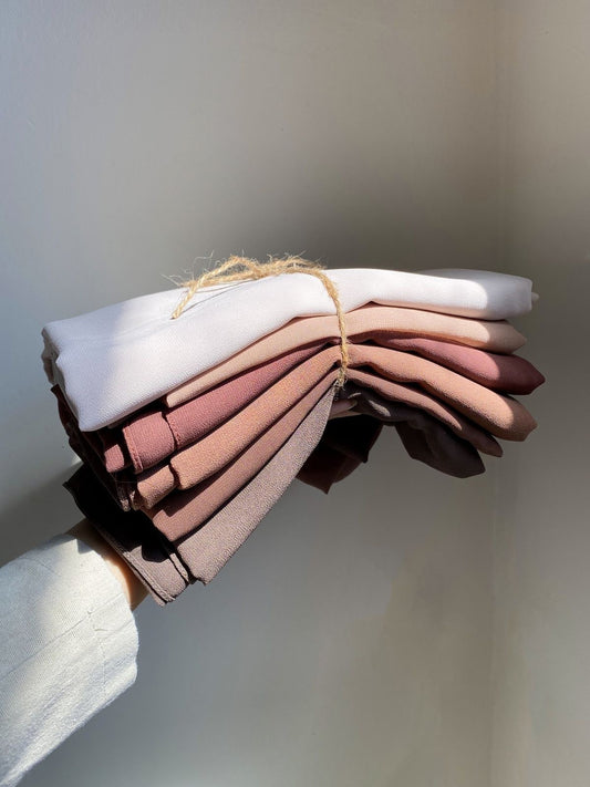 Premium Chiffon Hijab Pack of 6