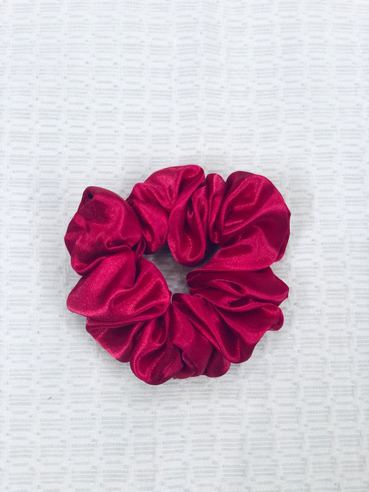 Silk Scrunchie -     Pink