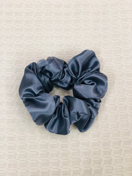 Silk Scrunchie -     Grey