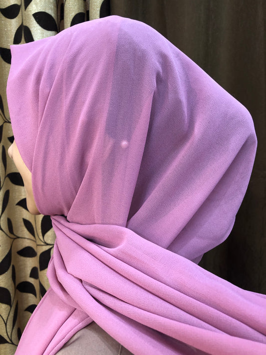 Shiffon Hijab - Orchid