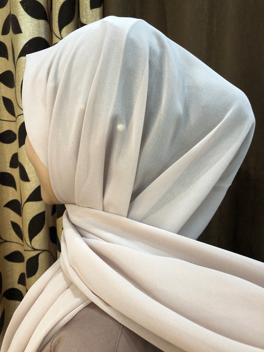 Shiffon Hijab - Beige