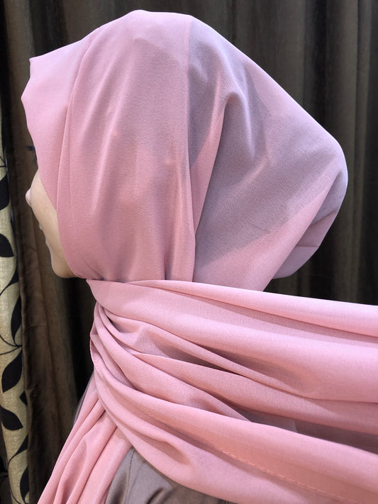 Shiffon Hijab - Rose