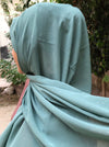 Glitter Shiffon Hijab - Turquoise
