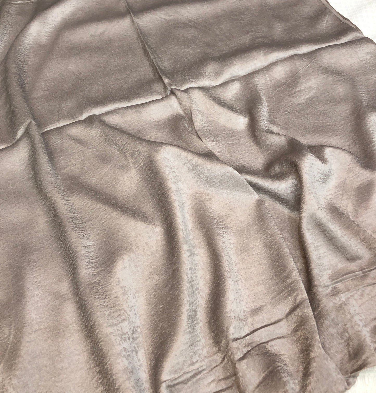 Velvet Silk Hijab - Sand