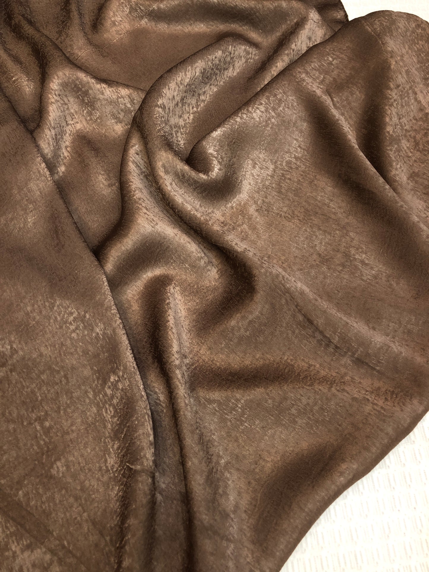 Velvet Silk Hijab - Beige